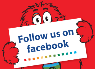 Follow us on facebook